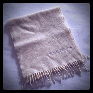 Harrod's Ltd. Vintage Embroidered Logo Wool Scarf